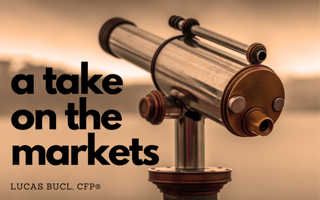 taking a closer look at the markets by Lucas Bucl, Certified Financial Planner
